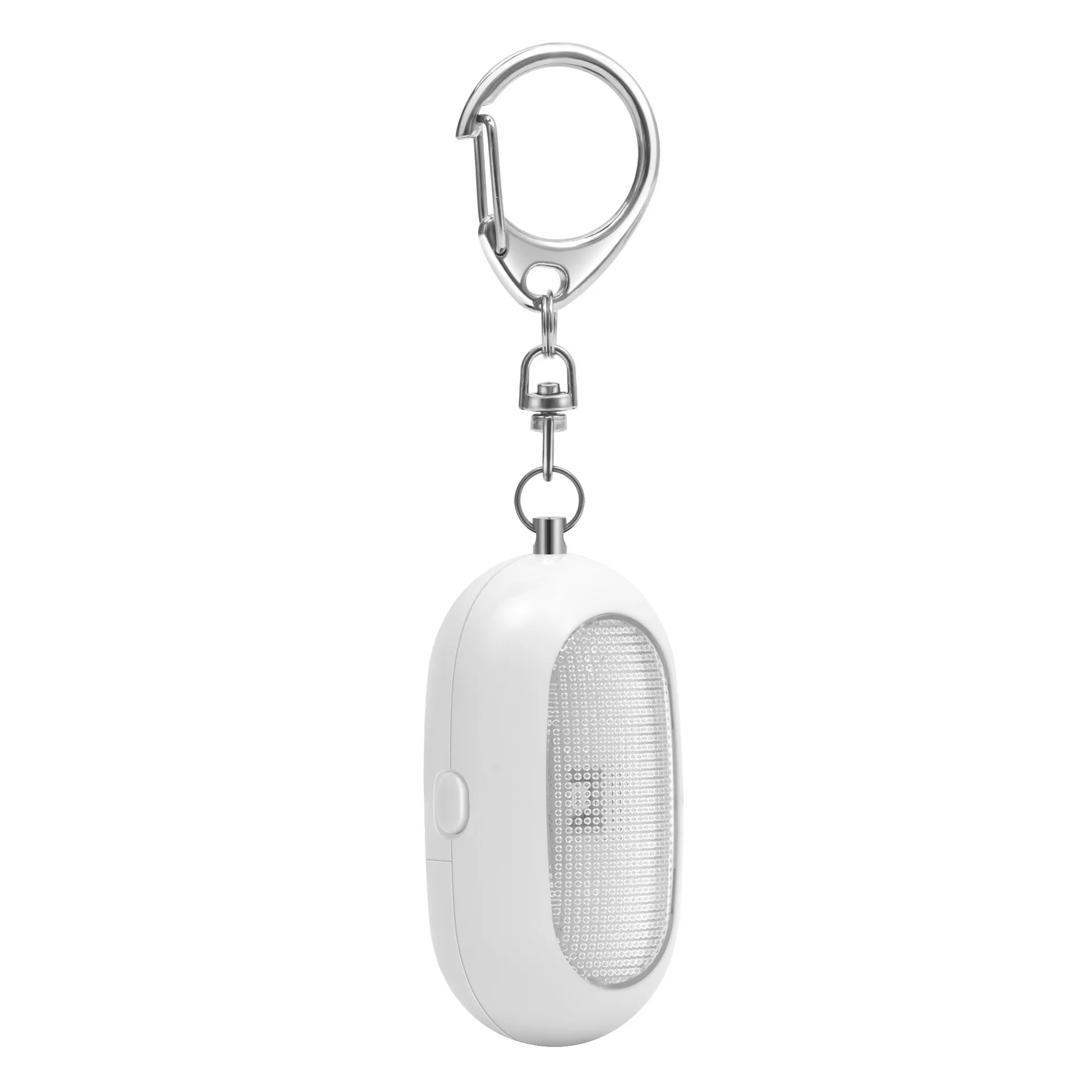 ZK30 LED 호신 경보, 125dB 늑대 방지, 어린이 여성 보안 보호, 개인 안전 비명 소리 큰 비상 경보 키체인