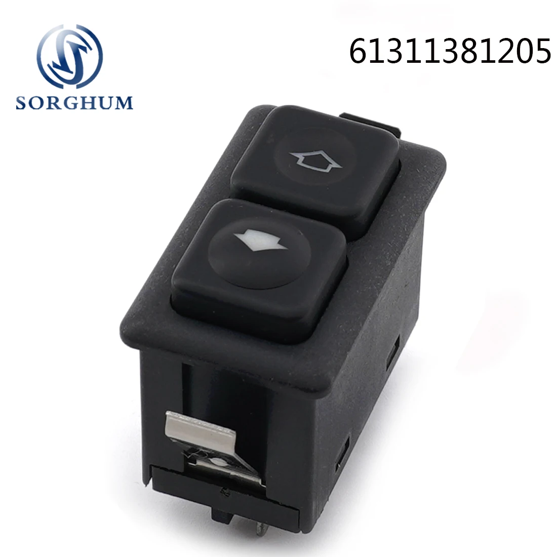 

SORGHUM 5 Pins Electric Master Power Window Control Switch Button For BMW E23 E24 E28 E30 61311381205