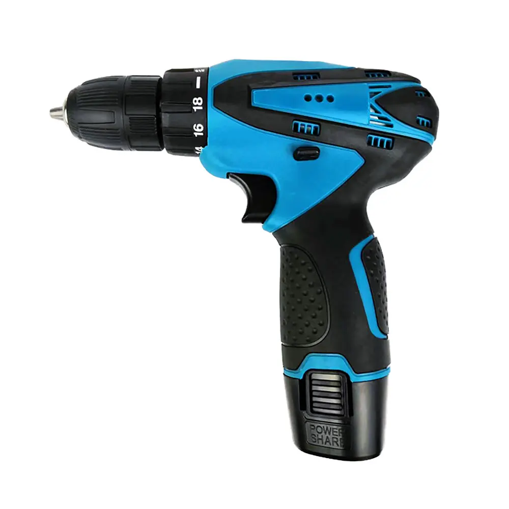 Electric Cordless Screwdriver Powerful Wireless Impact Drill Mini Lithium Battery Charging Hand Drill Household Working Tool deli household multifunctional electric drill lithium battery screwdriver head charging tool electric screwdriver 46 piece set