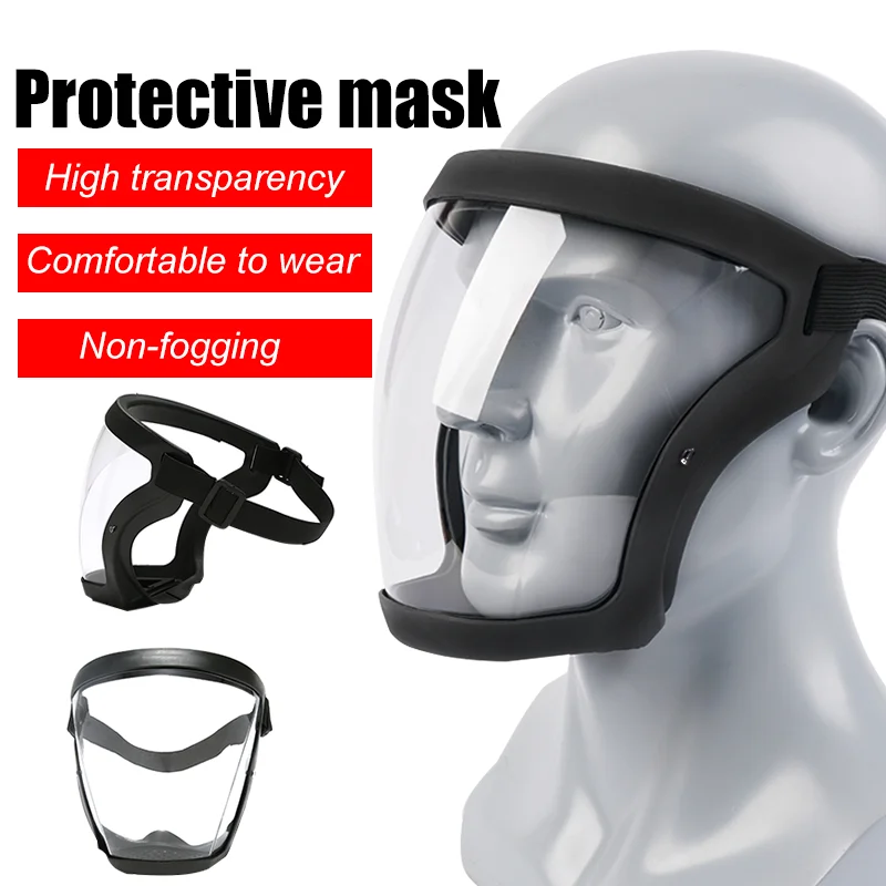 

Full Face Work Protective Face Shield Work Protection Glasses Anti Fog Dustproof Impact Resistance Woodworking Work Mask