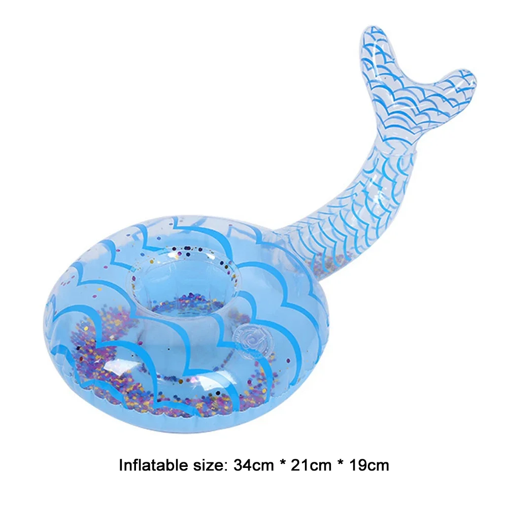 Porte-gobelet Gonflable Palmier Piscine – 40 Cm – Flotteur Original Pour Boissons Fraîches