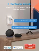 16A Chile Italy Smart Wifi Power Plug Smart Wifi Wireless Socket Outlet Work with Alexa Google Home Assistant Tuya SmartLife APP - Image 3