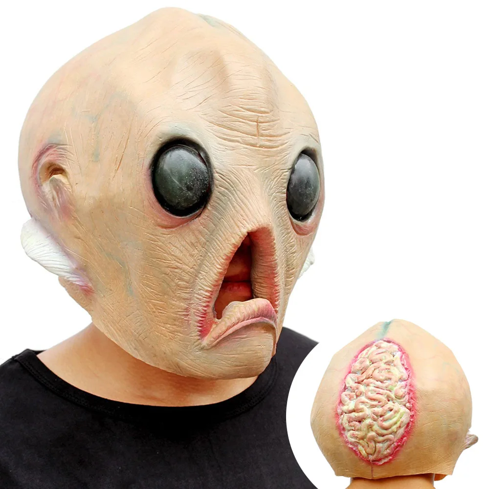 

Halloween Mask Scary Horrible Horror Alien Supersoft mask Creepy Party Decoration Funny Cosplay Prop Masks