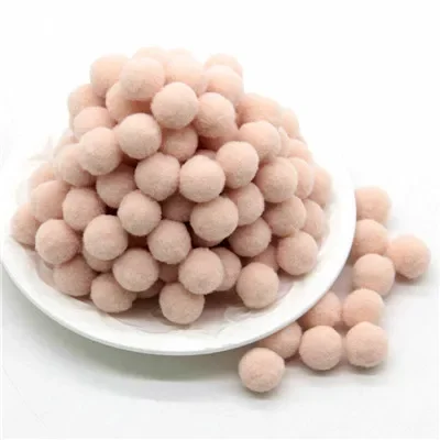 thumbnail image 1 of Mini pompones suaves y esponjosos de 8/10/15/20/25/30 mm, bolas de pompones hechas a mano, juguetes para niños, decoración de bodas y Navidad, suministros para manualidades de costura DIY, 1 of 5
