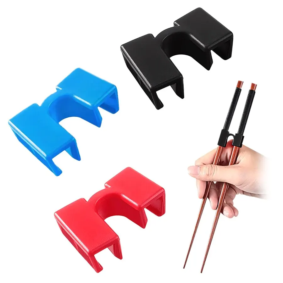 5 Pieces Reusable Chopstick Helpers Training Chopsticks Hinges