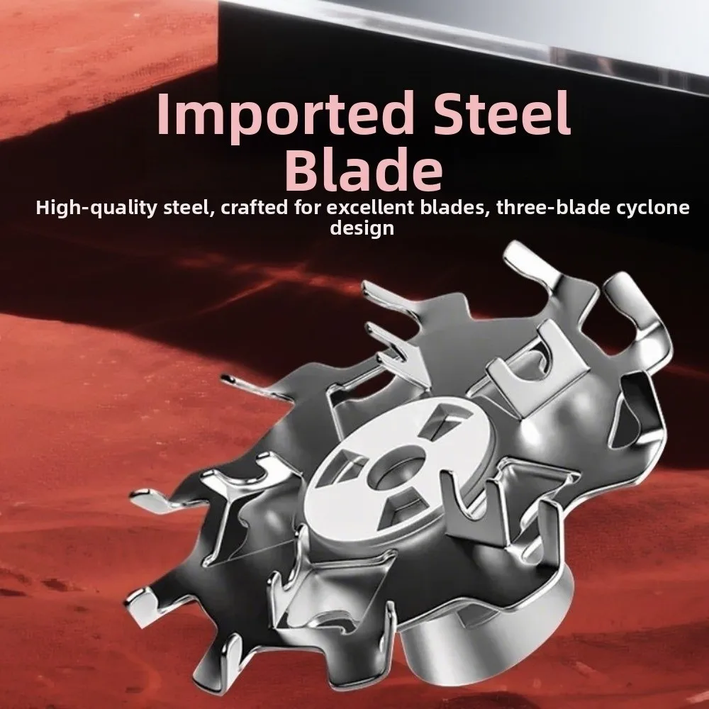 Type-C Charging Mini Electric Shaver Waterproof Design Rotary System Smart Shaver Waterproof Digital Display