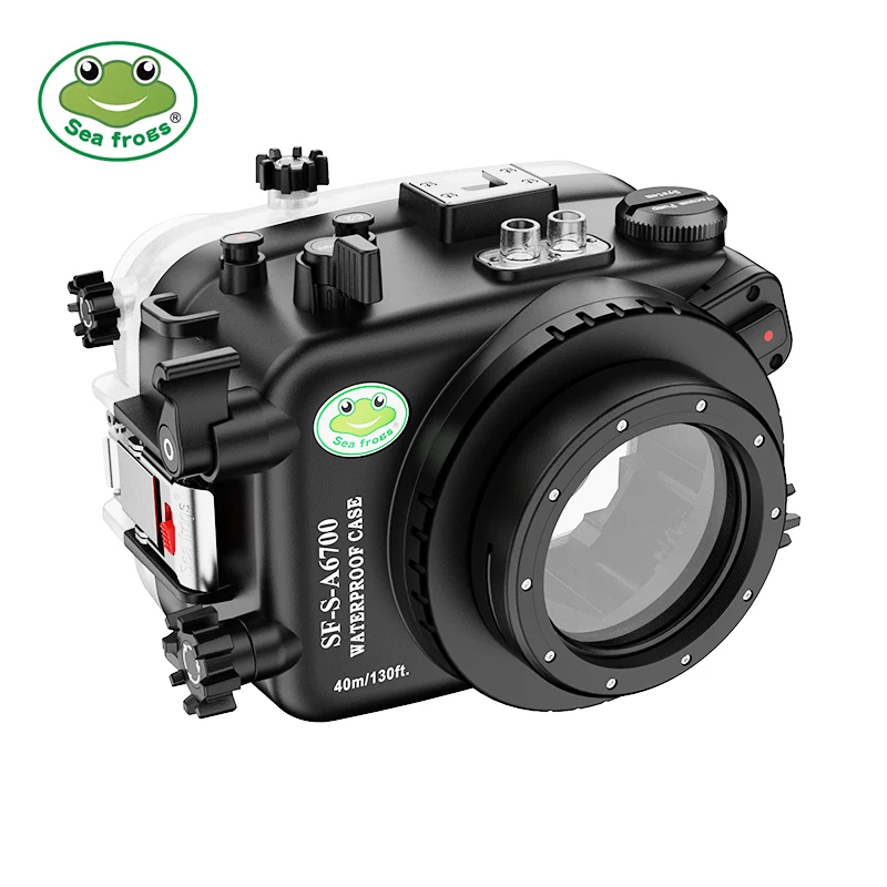 Custodia Impermeabile Per Fotocamera Seafrogs Adatta Per Fotocamera Sony A6700 Protezione Per Fotografia Subacquea Fotografia Subacquea