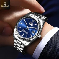 Montre sport de luxe BINBOND pour homme, étanche, lumineuse, avec date, quartz, acier inoxydable, montre homme, reloj masculin 5