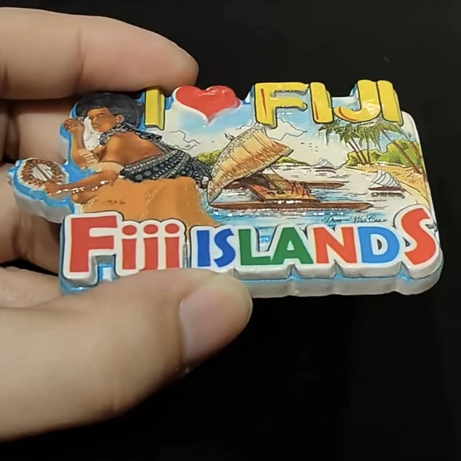 Magnete Frigorifero 3D Pinguino Antartico: Souvenir Da Viaggio In Cristallo Con Immagine 50x70mm