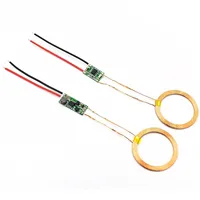 5v 1A/5V 2A Wireless Charger Module Large Current Wireless Power Supply Module Transmitter Receiver Charging Coil Module DIY 4