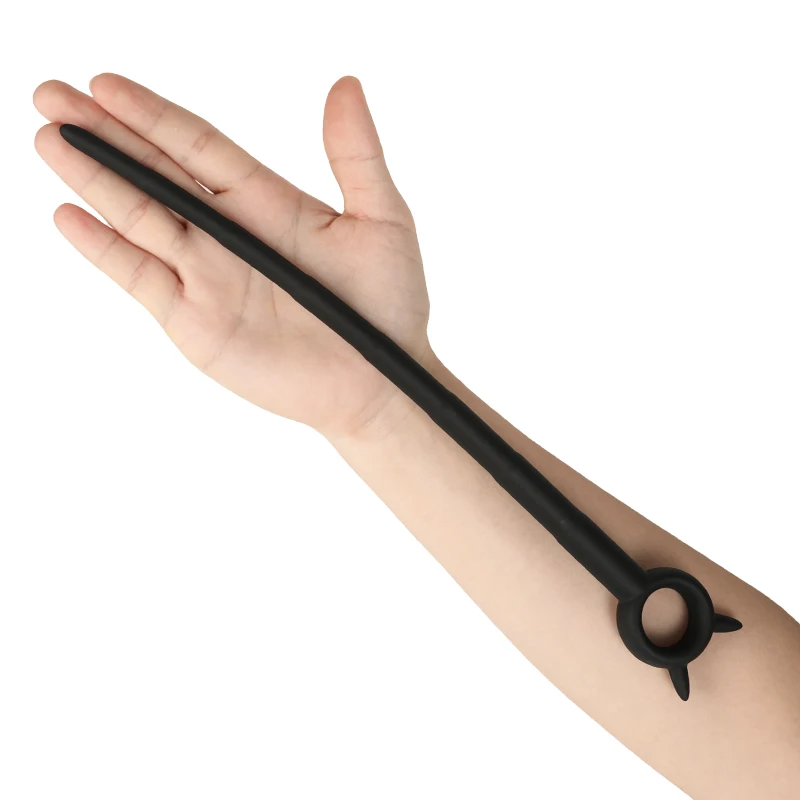 Men Urethral Silicone Plug Trainer Dilator Sounds Catheter Stretching Tube Extra Long Horse Eye Irritation Inserts Penis Sex Toy penis sex toys