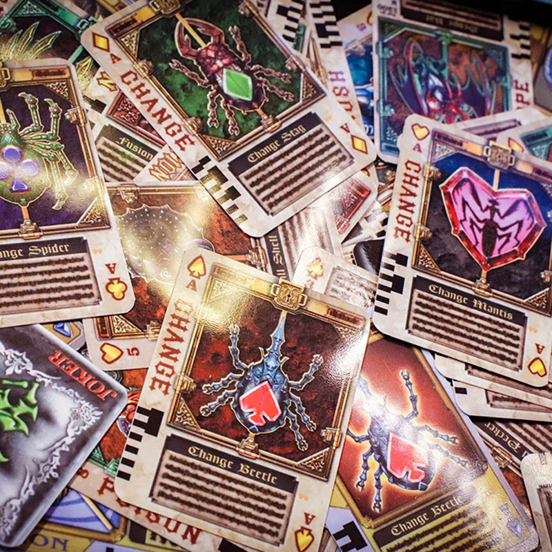 Kamen Rider Blade Cards Pvc Flash Card Pvc Blade Card Pvc Toy