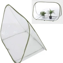 

Folding PVC Greenhouse Cover Flower Bonsai Plant Tent Cold Frost Protector Mini Greenhouses Warm Room Simple Garden Greenhouse
