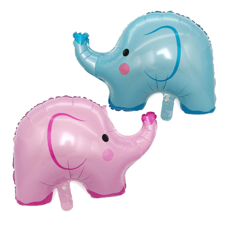 

Pink Blue Elephant Foil Balloons Cartoon Animals Helium Ballons Birthday Party Decorations Kids Toys Baby Shower Globos Supplies
