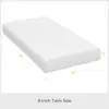 8 Inch Twin Mattress Cooling Gel Memory Foam Mattress, Green Tea Mattress for Fresher Sleep, Medium Firm, CertiPUR-US Certified, 2