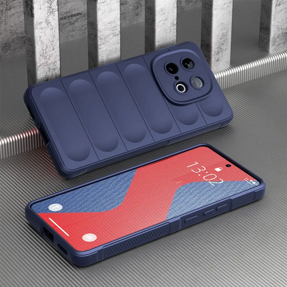Luxury Wave Texture Matte TPU Shockproof Bumper Case
