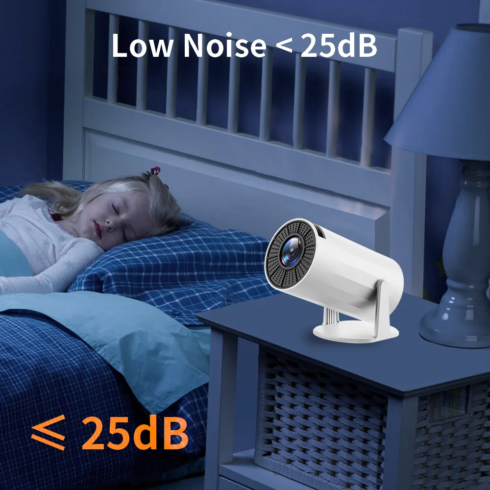 Фото Xiaomi YZ300 новый проектор 4K Android 11 WIFI6 BT5.0 1080P 1280*720P домашний кинотеатр, проектор экрана телевизора, наружный портативный проектор №3
