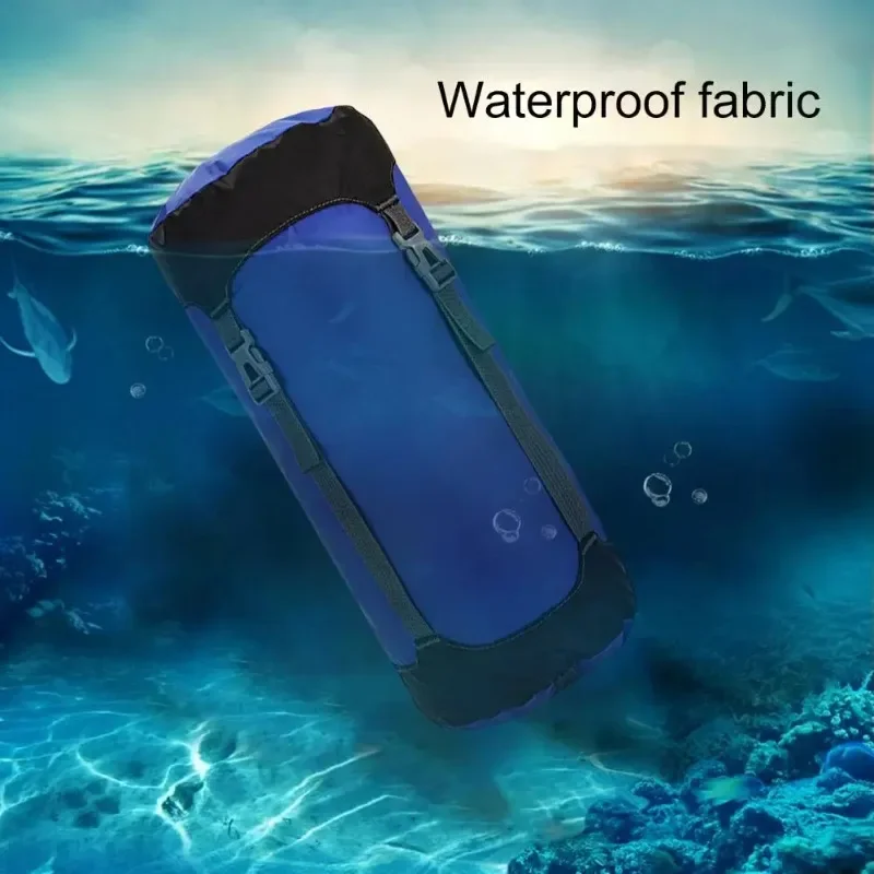 New Universal Camping Stuff Sack Reinforced Sewing Waterproof Sleeping Bag Down Jacket Duvet Stuff Sack More Storage