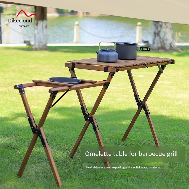 

Camping Accesorios Picnic Table Basket Equipment Outdoor Furniture Folding Wood Table Tabla Madera Dinning Mesa Escritorio