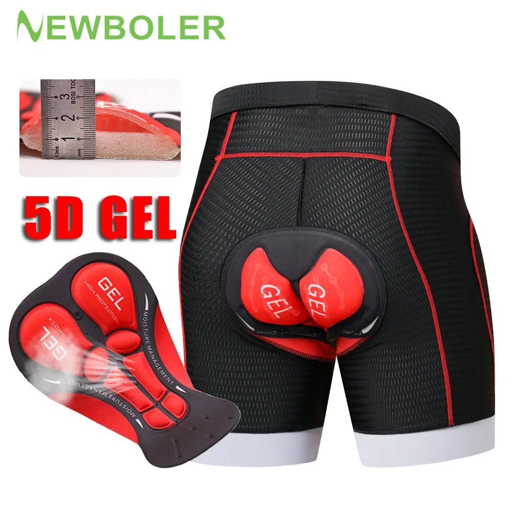 Pantaloncini Da Bici Uomo Imbottitura 3d Per Strada Mtb