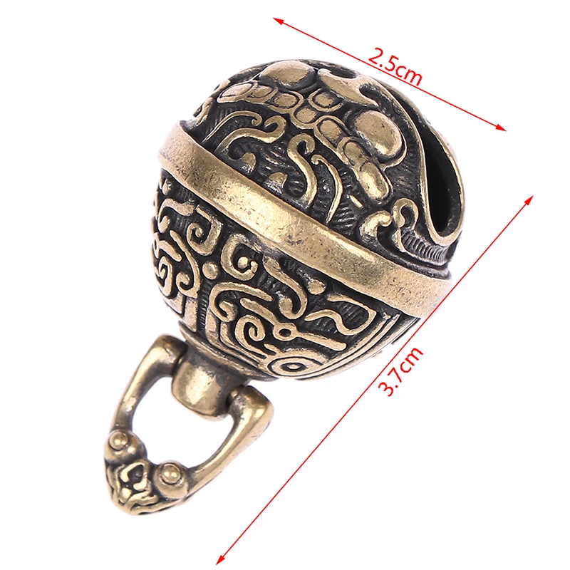 Wind Bell Pendant Handicraft Drop Bell Key Car Button Sect Bronze Creative Gift Fengshui Home