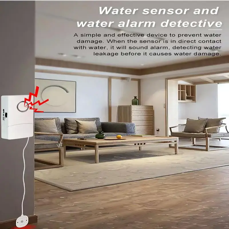 Water level sensor intelligent leakage sensor home application control water tank alarm detector water overflow alarm intelligen