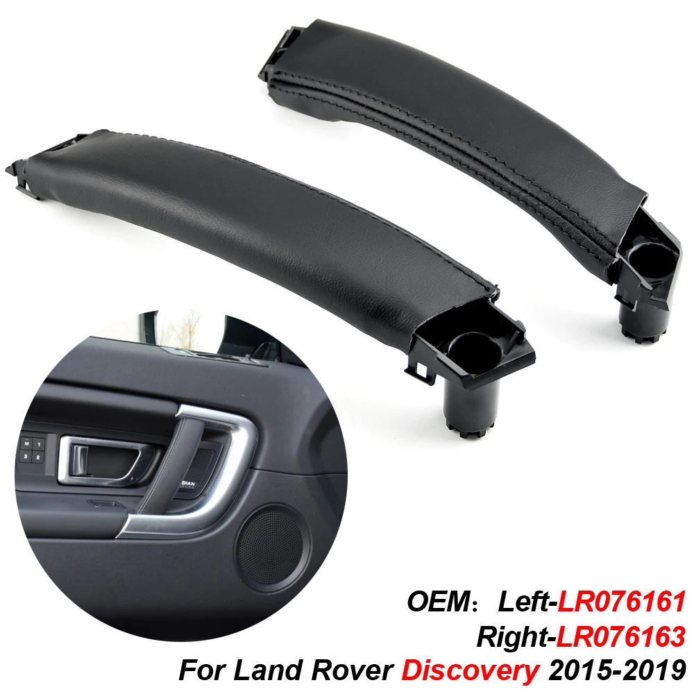 

Car Frosted Interior Door Pull Handle Replacement Accessories For Land Rover Discovery Sport 2015 2016 2017 2018 2019 Black