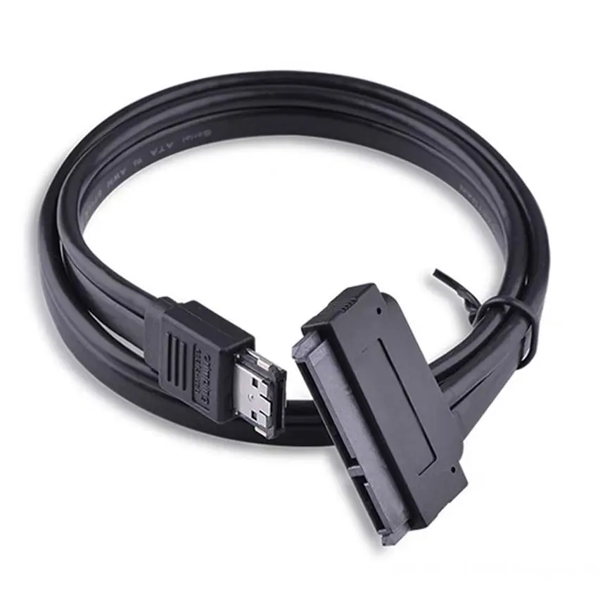 

High quality 1 hot sell dual power eSATA USB 5V Combo to 22Pin SATA USB hard disk cable