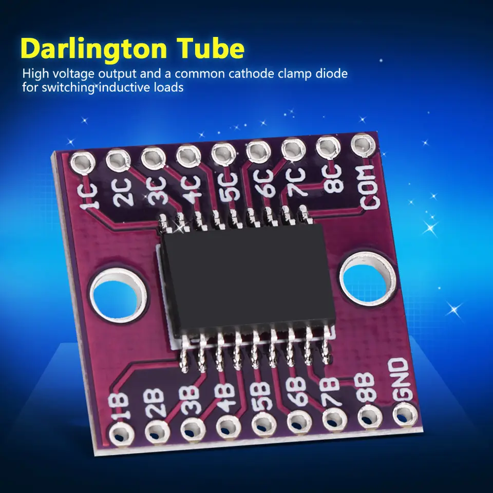2PCS ULN2803A Darlington Transistor Array Driver Module with High Withstand Voltage and High Current CJMCU-2803 ULN2803 image 1