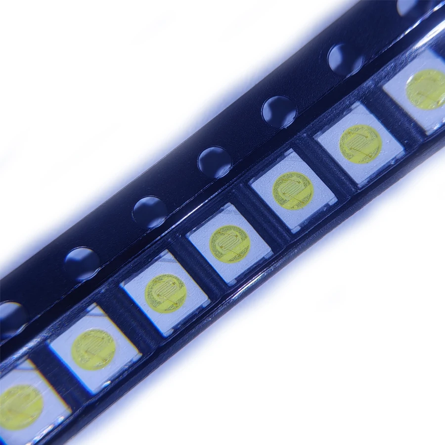 100 개/몫 SMD LED 3528 2835 3V 1.5W TV/LCD 백라이트에 대 한 멋진 흰색 높은 전력 3.5*2.8*0.8mm