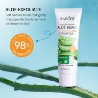 Face Exfoliating Gel Aloe Vera Facial Exfoliating Scrub Cleanses Remove Blackhead Moisturizing Shrink Pores Skin Care 30g-100g 2