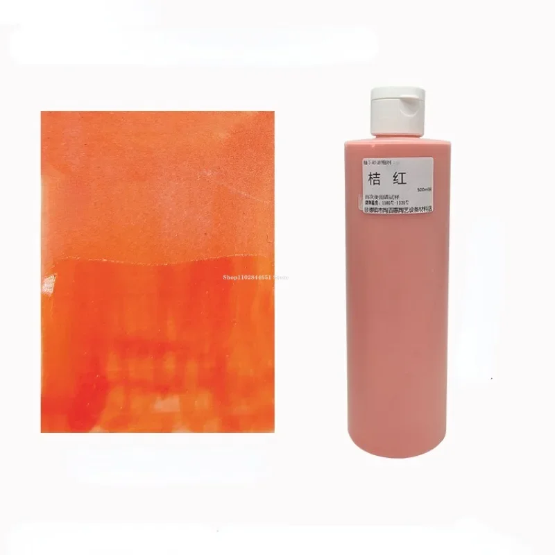 500ml 24 Color Pottery Medium Temperature Concentrated Underglaze Color Pigments DIY Ceramic Painting Crafts Hand Coloring