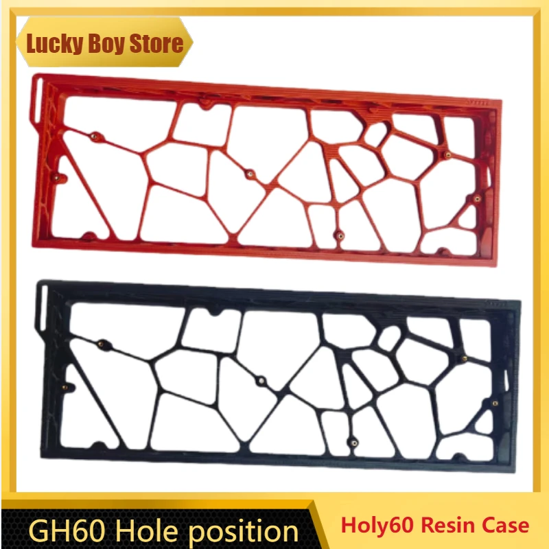 NEW Holy60 Case Custom 3D Print Resin Hollow Out Shell for Wooting