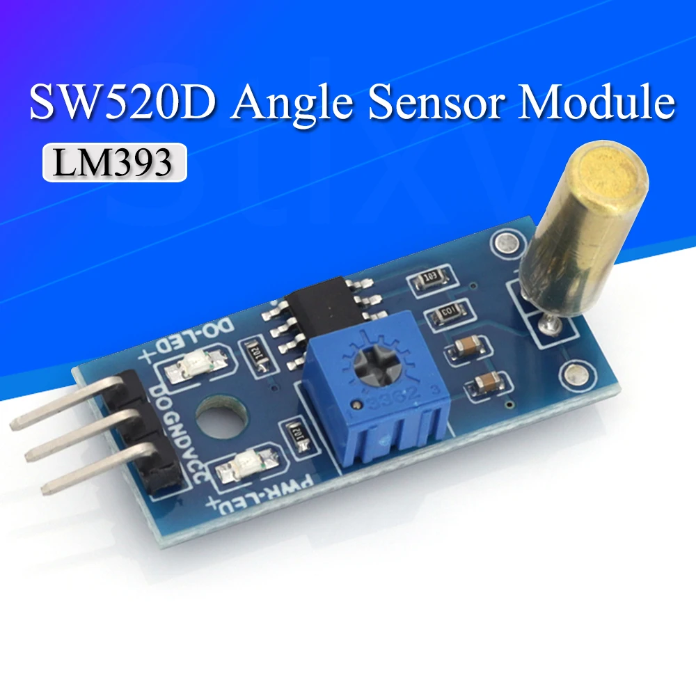 Tilt Sensor Module Switch SW-520D Angle Vibration Microcontroller Electronic Building Blocks Smart Robot For Arduino Diy Kit
