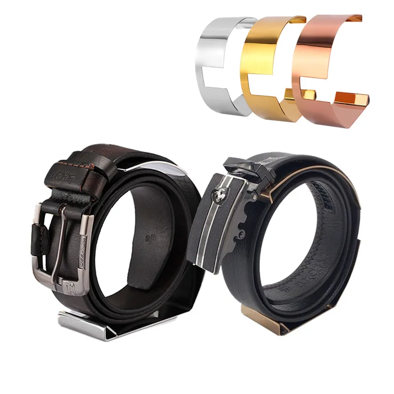 

2Pack Belt Display Stands Stainless Steel Belt Organizer Holder Closet Belt Storage Case Space Saver Rack for Store Home Use