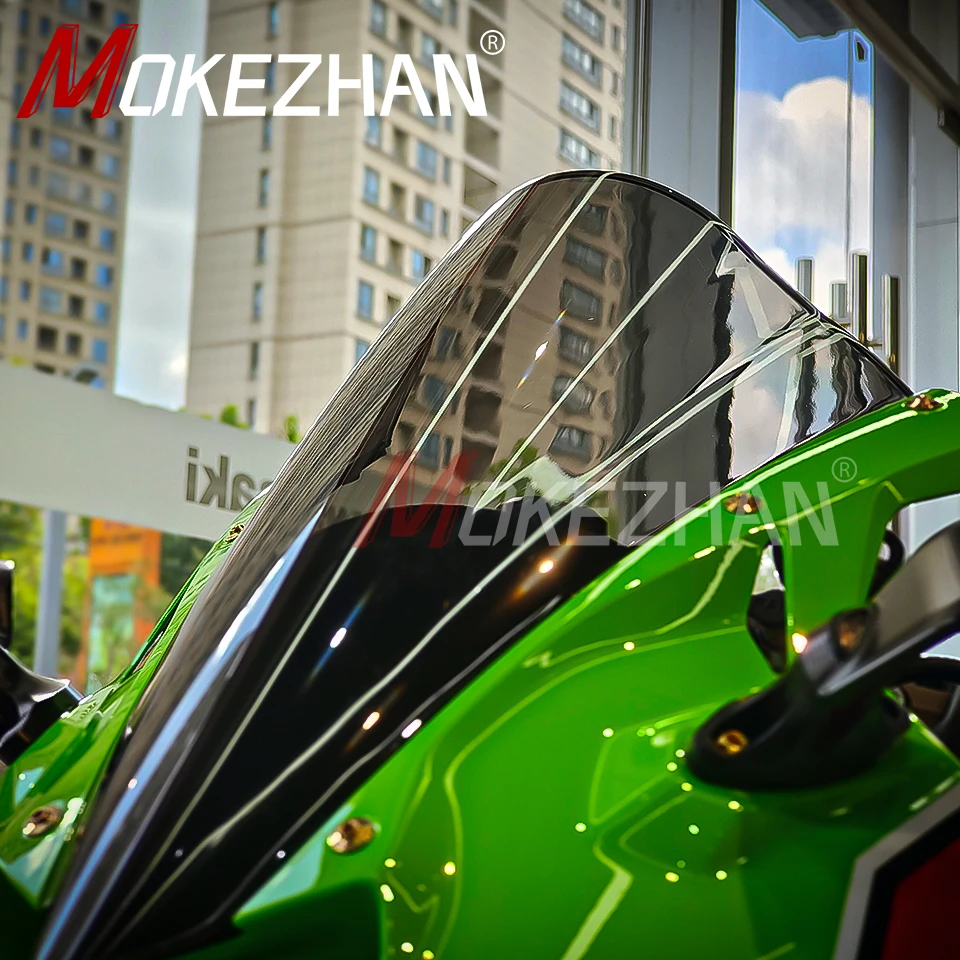 NEW Colors Double Bubble Viser Windshield For Kawasaki Ninja