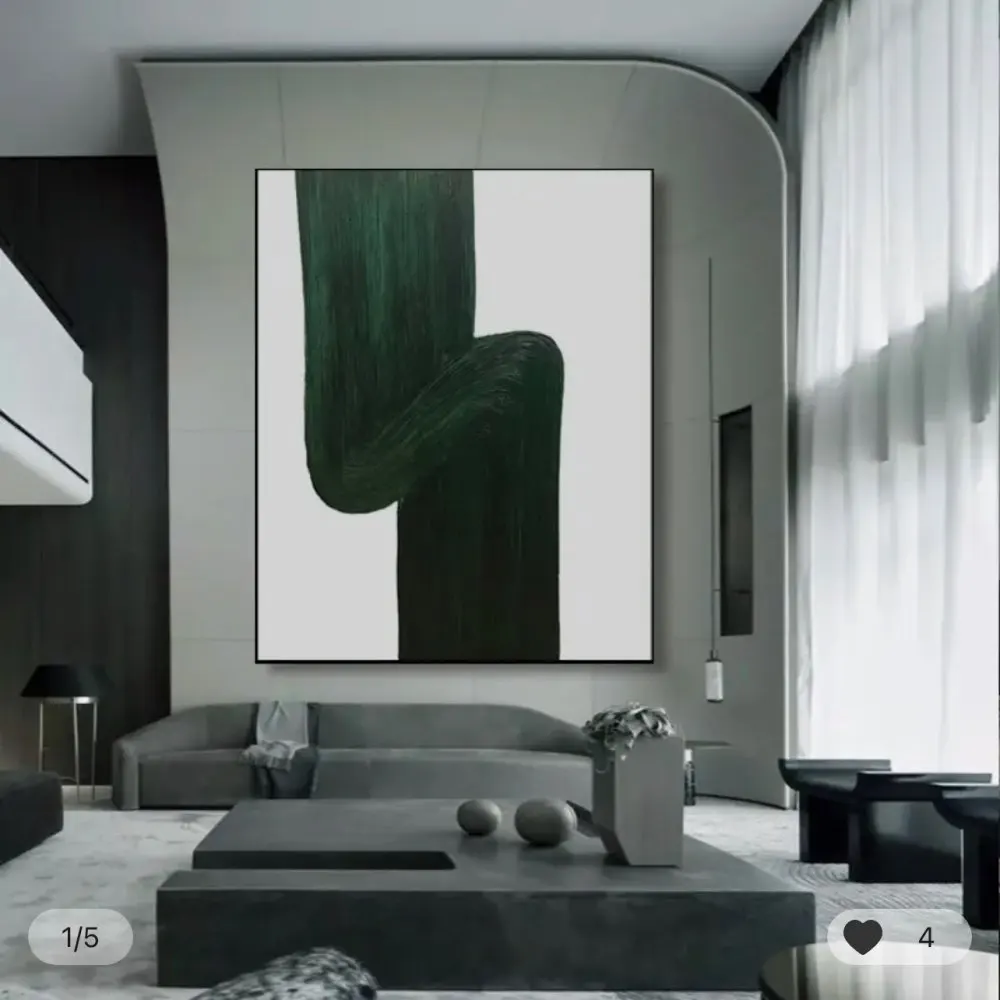

Ручная роспись, абстрактная живопись, настенное искусство, зеленая живопись, большая акриловая живопись, абстрактная живопись на холсте, настенная живопись, домашний декор