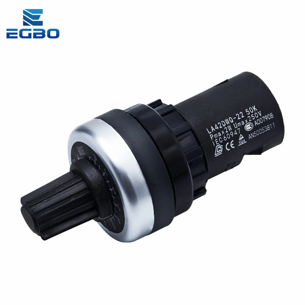 LA42DWQ-22 1K 2K 5K 10K 20K 50K 100K 200K 22mm Diameter Pots Rotary Potentiometer Converter Governor Inverter Resistance Switch adjustable resistor,multiturn potentiometer,linear potentiometer,rotary potentiometer,potentiometer kit,trimmer potentiometer