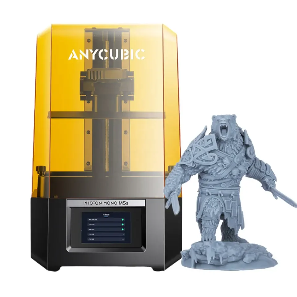 

New Anycubic 3x Faster 10.1" Monochrome 12k Lcd Anycubic Photon Mono M5s 3d Printer 12k Kit