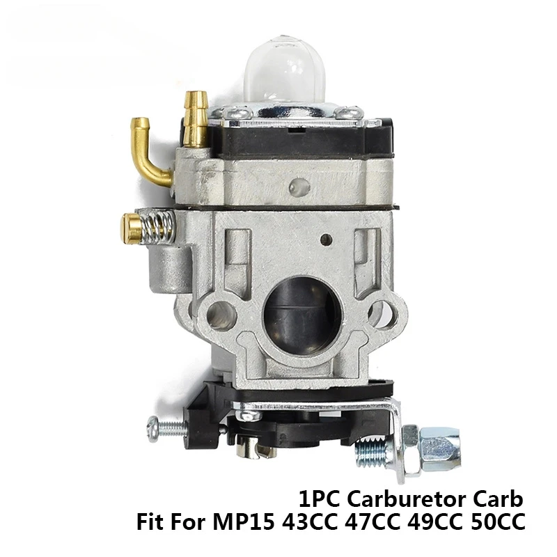 

Carburetor Brush Cutter Engine Carburetor for 40-5 44-5 MP15 43CC 47CC 49CC 50CC Gasoline Grass Trimmer Accessories