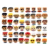 Big Size Action Figures City Princess Policemen Family Building Block Doll Character Accessory Assembly Toys for Children Gift 4