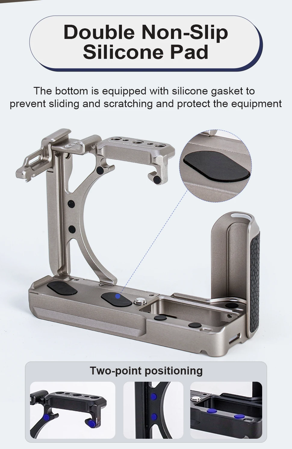 Camera Bracket For Canon V1 Metal Protective Quick-Release Plate V1 Camera Cage