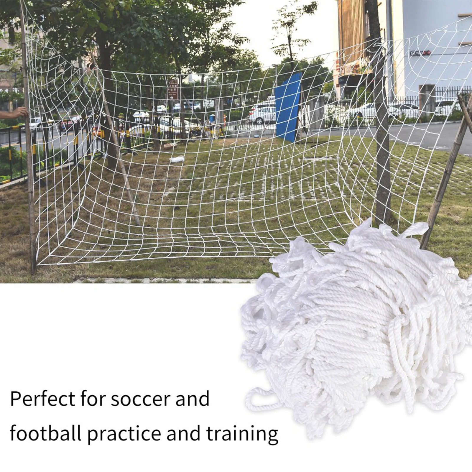 3x2m soccer goal net Football Soccer Goal Net Polypropylene Sports Match Training Tools Football Training Net Soccer Tools