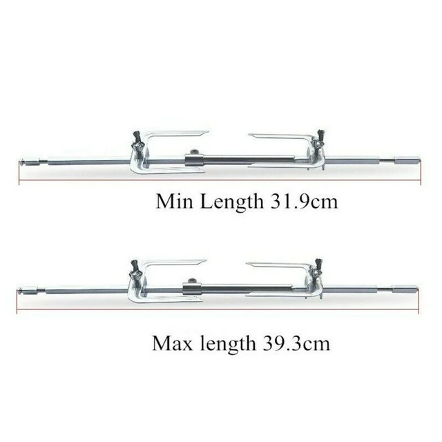 Bbq Forgó Motor Vagy Forgóvilla Szett Elektromos Rotisserie Grill Rúd 1,5 V D Méretű Barbecue Rotator Tartós Met - Image 6