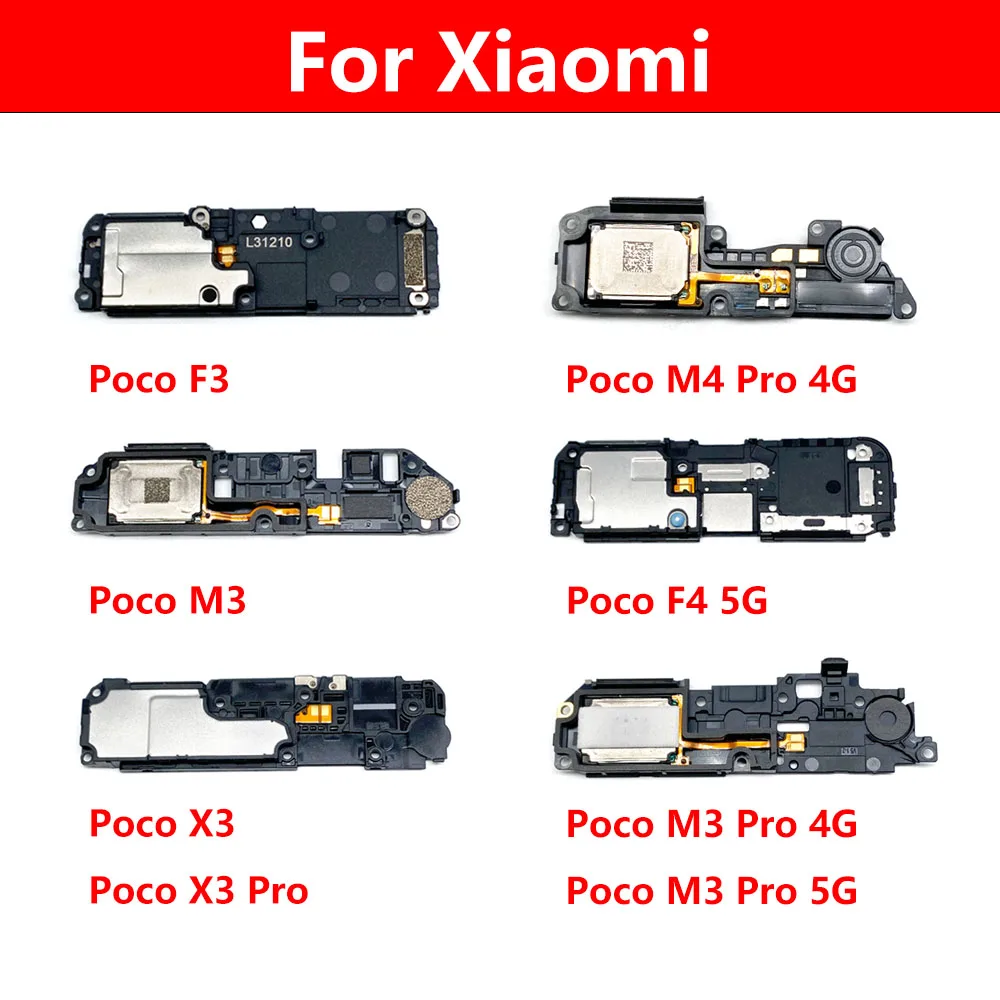 アクセサリー poco NEW Loudspeaker For Xiaomi Poco F3 GT F4 5G M3 M4 X4 Pro 4G 5G X2