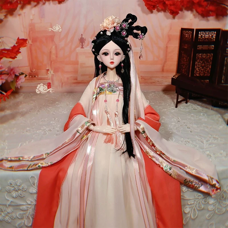 WF39 BJD ドール 衣装 漢服人形服 中華古風 ハンドハンド