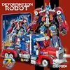 800PCS Transformation Optimus Prime Bumblebee Building Blocks 10302 Truck Sport Car Bricks Toy Gift For Kid Children 3