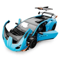 ⁦مجسم سيارة لامبورجيني هوراكان STO معدن 25 سم | Lamborghini Huracán STO Diecast Metal Model Car 25cm⁩ - الصورة ⁦3⁩