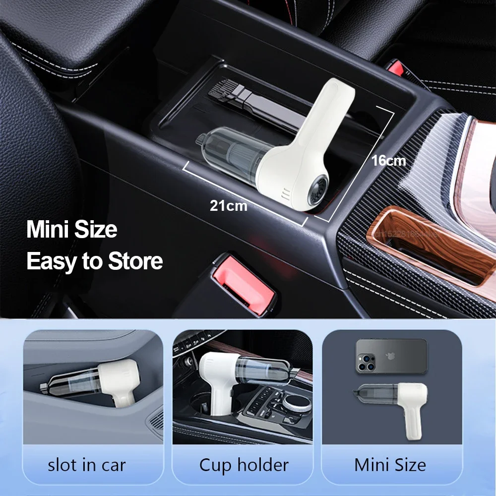 135000PA Portable Wireless Car Vacuum Cleaner Mini Handheld Cleaner Poweful Cleaning Machine For Strong Suction Car handheld vacuum cleaner,wireless vacuum cleaner,portable vacuum cleaner