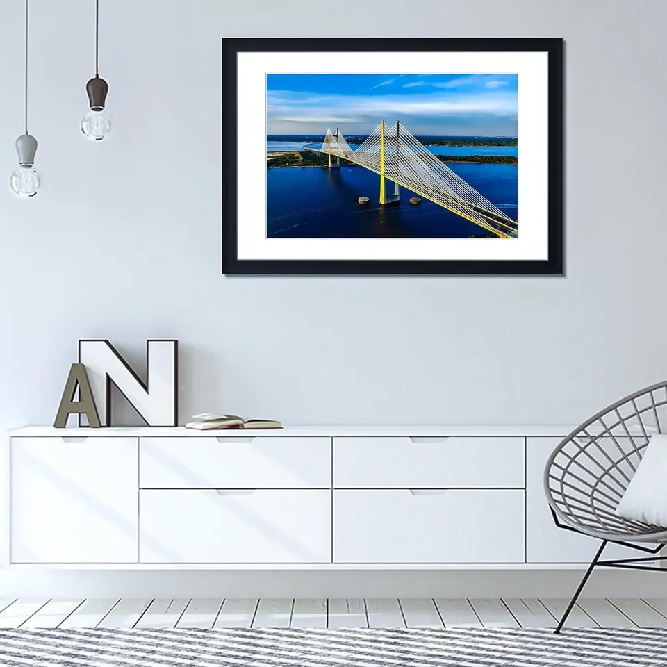 Set of 6 Black 24x36 Poster Frames